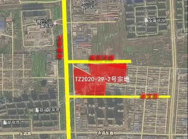 滕州城东挂牌出让一块土地，楼面价约310