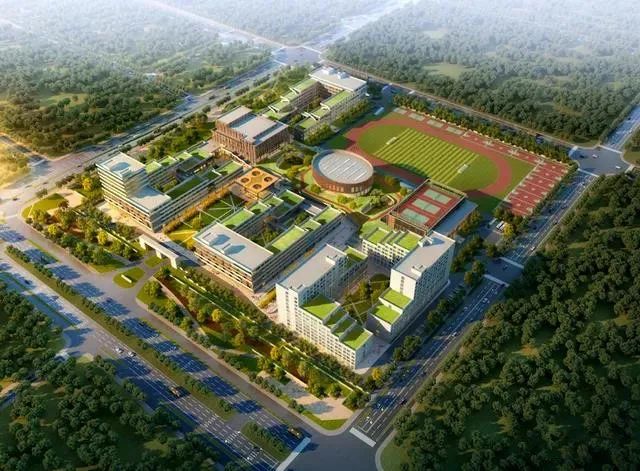 滕州一中高铁新区分校大量效果图流出，真漂