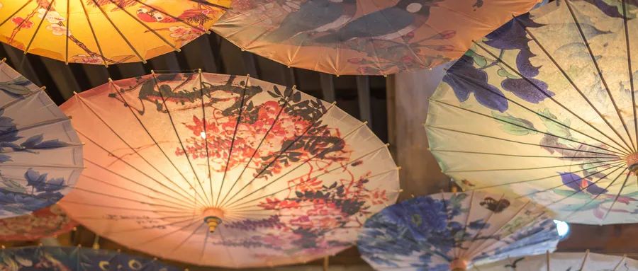 油纸伞彩绘DIY 丨 伞韵国风美，妙笔绘