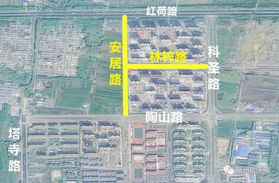 滕州北部城区将新建两条道路，北部路网将进