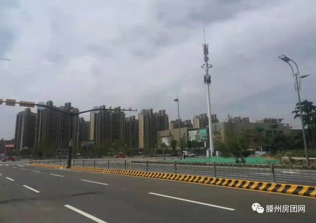 滕州城区又一条道路建成，将极大缓解周边交