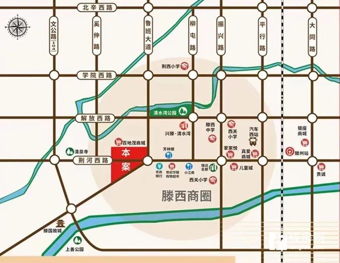 兴滕置业55万㎡滕州西城新地块万元征名 项目效果图首度曝光(图2)