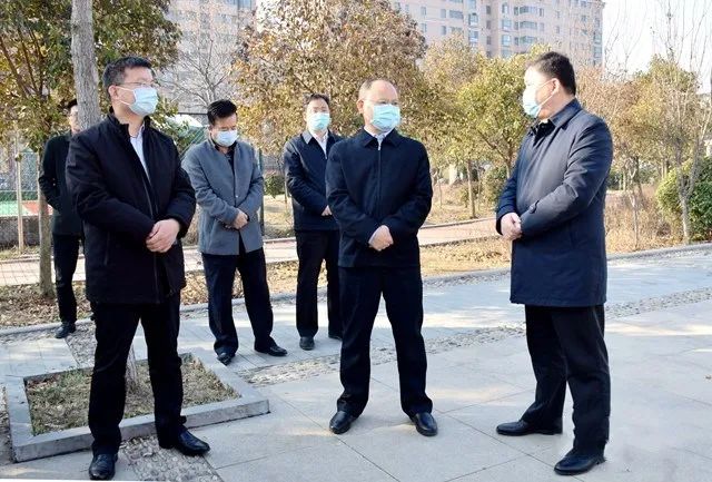 马宏伟到北辛街道调研重点项目建设情况(图2)