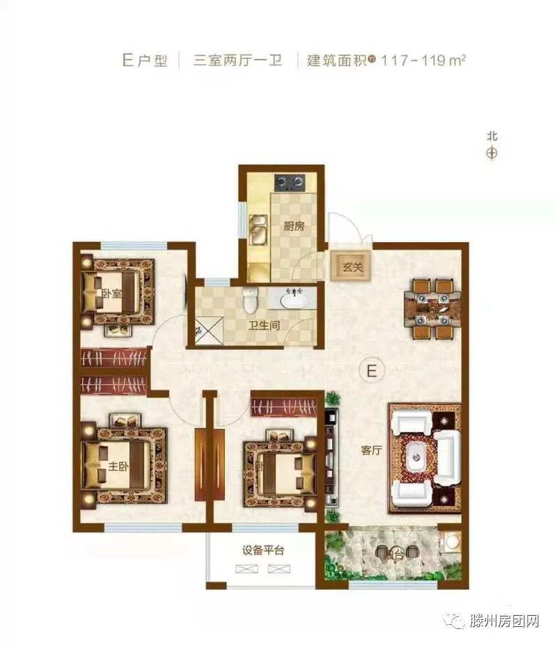 祥云奥体华府新品5月7日盛大开盘 建面约118-156㎡阳光户型芳华盛绽(图3)