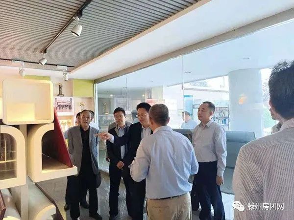 省住建厅外联站到我市开展建筑业出省发展调研活动(图2)