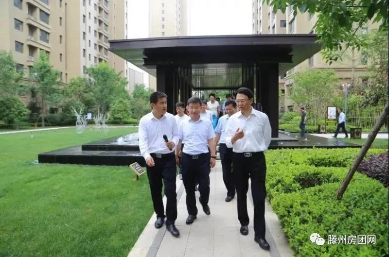 枣庄市人大城环委视察缇香郡璟园 ，调研全市物业管理工作(图2)
