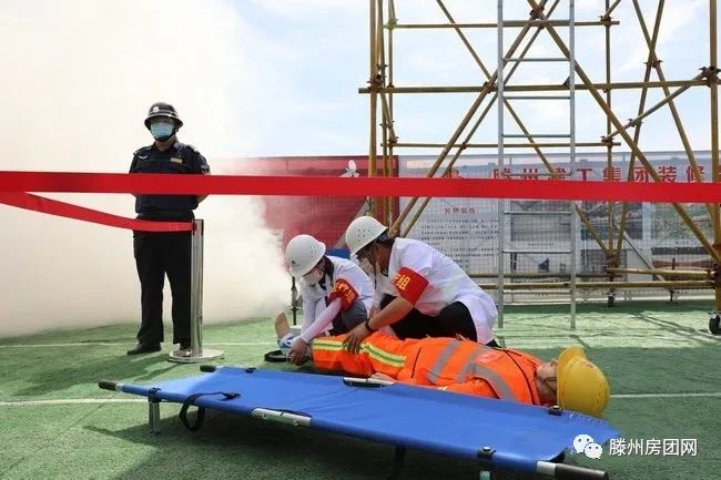 枣庄市住建系统安全生产月活动启动仪式在滕举行(图4)