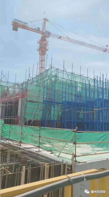 善国锦绣城项目地上主体已开建!(图1)